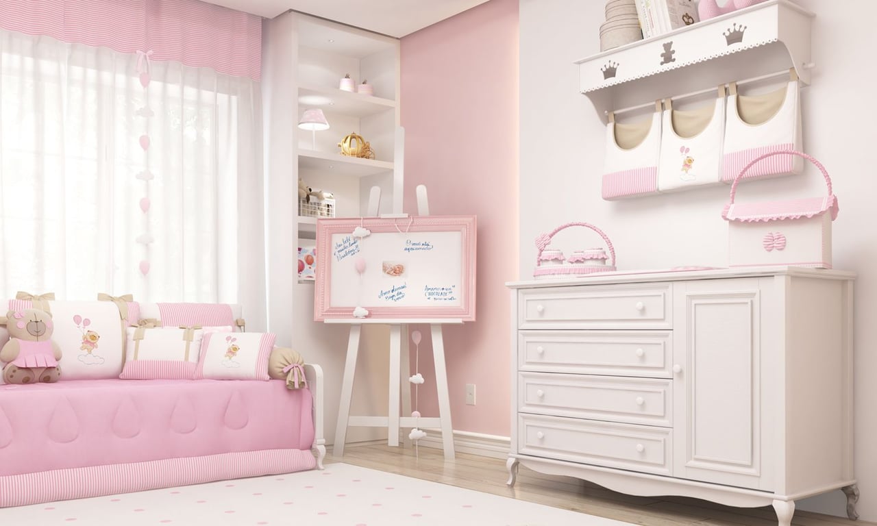 Porta Fraldas Varão Ursinha Nina e o Balão — vista alternativa