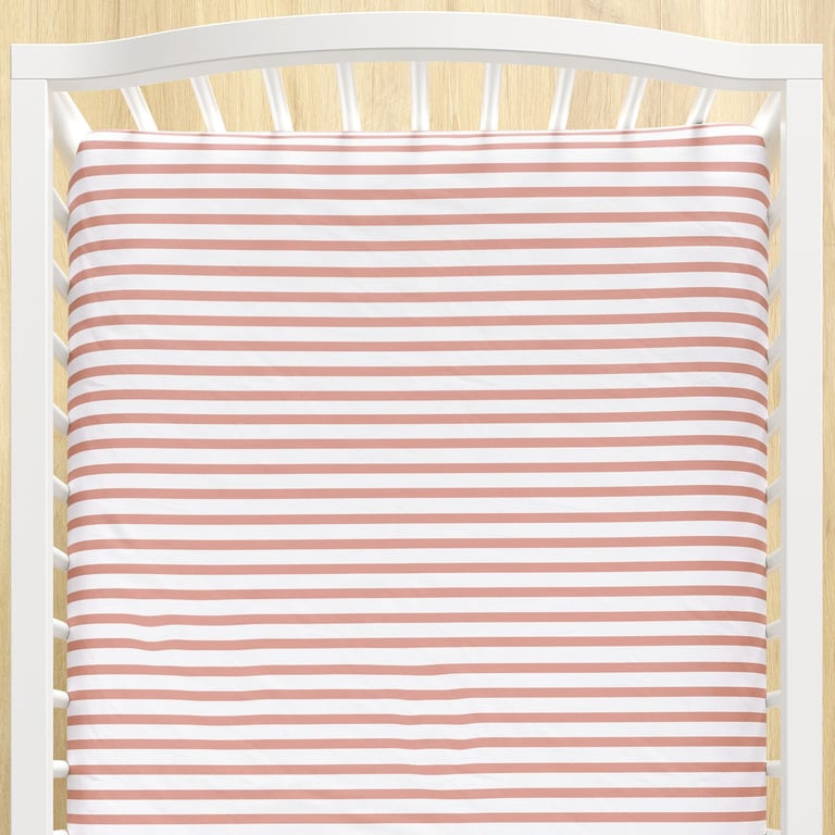 Lençol Berço com Elástico Listra Cinza — vista alternativa