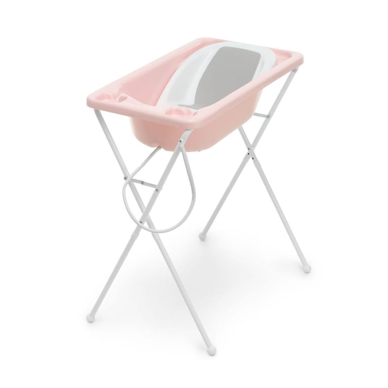 Kit Banho 2 em 1 Acqua Trio com Banheira, Suporte e Assento Redutor Branco