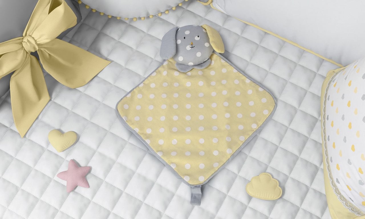 Naninha De Bebê Amiguinho Cachorrinho Amarelo