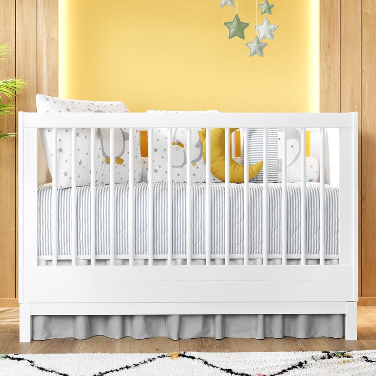 Berço Americano Branco Cozy — vista alternativa