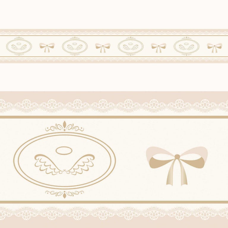 Faixa Adesiva de Parede Anjo Rosa