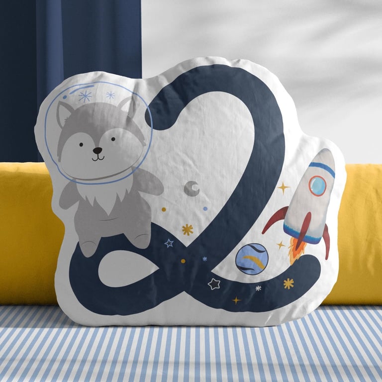 Almofada Mesversário Amiguinho Astronauta