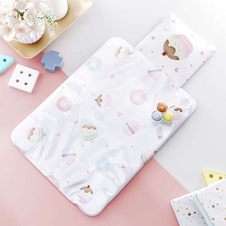 Trocador de Fraldas Portátil Casinha Doce Encanto 73x40cm — vista alternativa