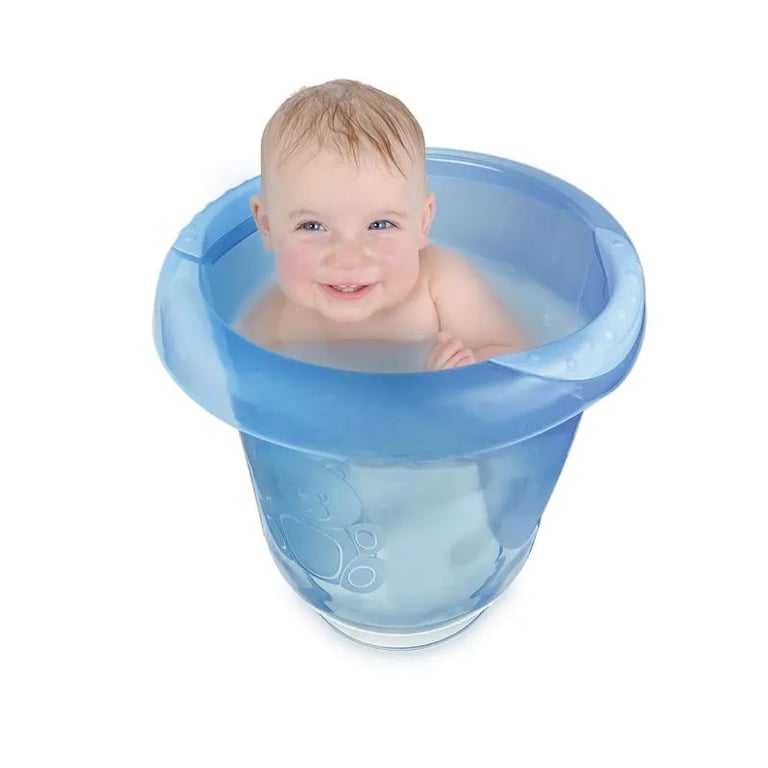 Ofurô para Bebê Fofura Translúcido Azul 17,5L