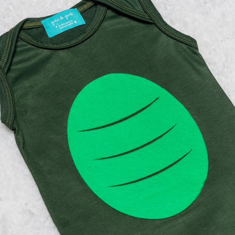 Fantasia Dinossauro Bebê 2 Peças — vista alternativa