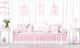 Kit Cama Babá Patchwork Rosa - imagem 3