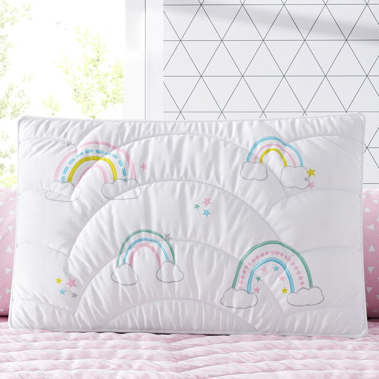 Almofada Retangular Arco-íris 45cm