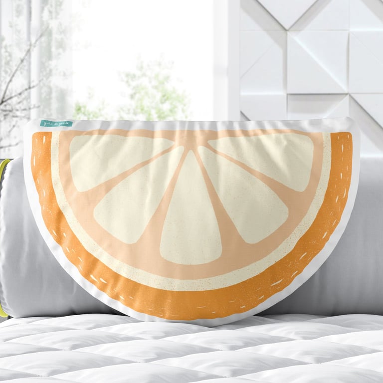 Almofada Metade da Laranja 35cm
