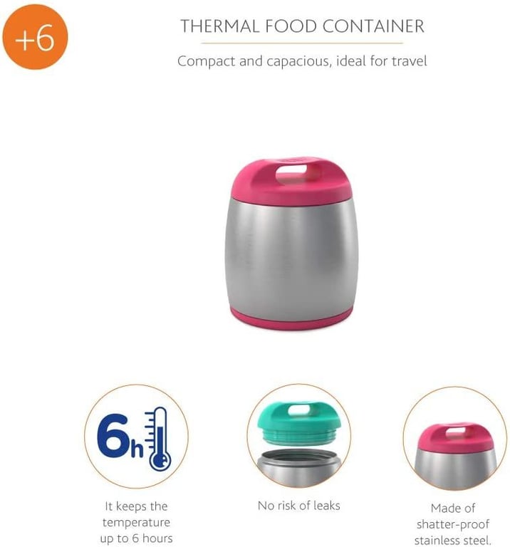 Pote Térmico Para Bebê Azul — vista alternativa