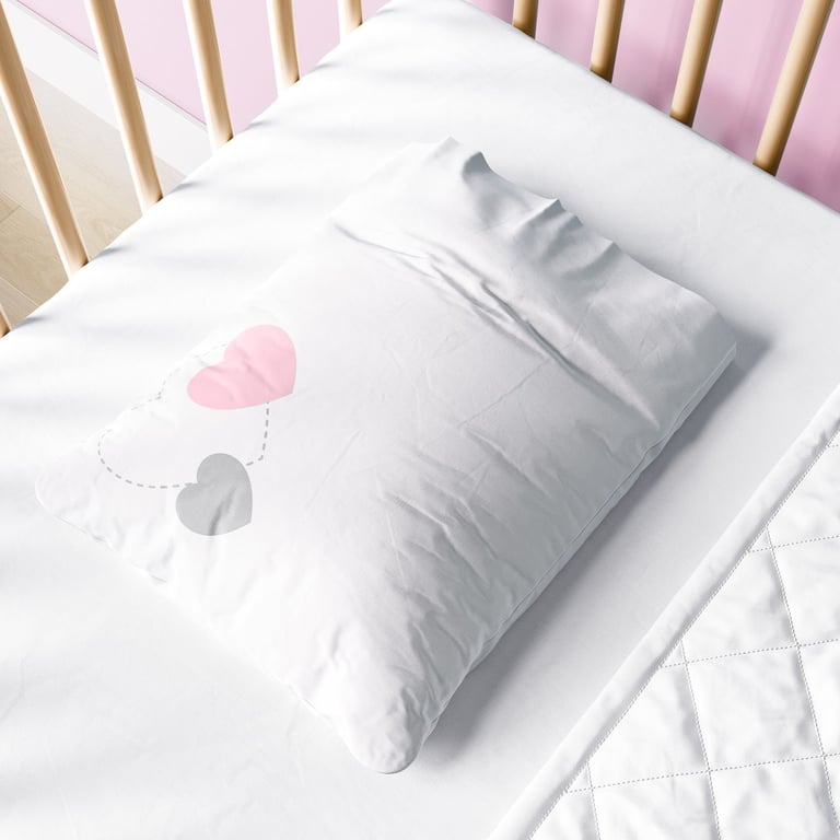 Fronha Bebê Amor da Mamãe Rosa