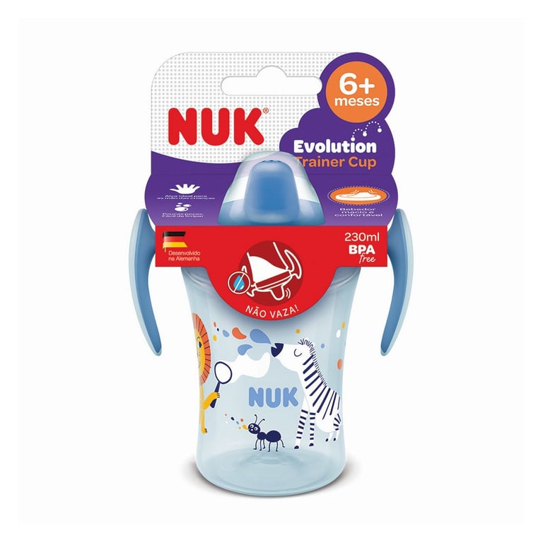 Copo Trainer Evolution Bico 230ml Azul — vista alternativa