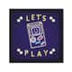 Quadro Gamer Let’s Play 38cm - imagem 2