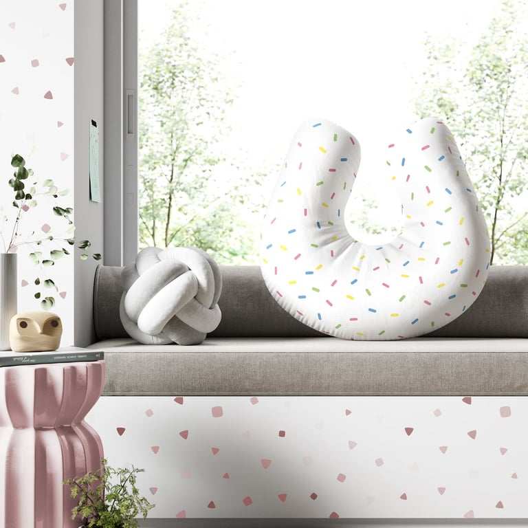 Almofada Amamentação Granulado Colorido — vista alternativa