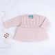 Vestido Tricot Principessa com Pérolas Rosa - imagem 2
