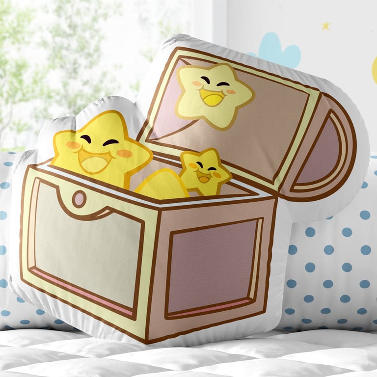 Almofada Baú de Estrelas