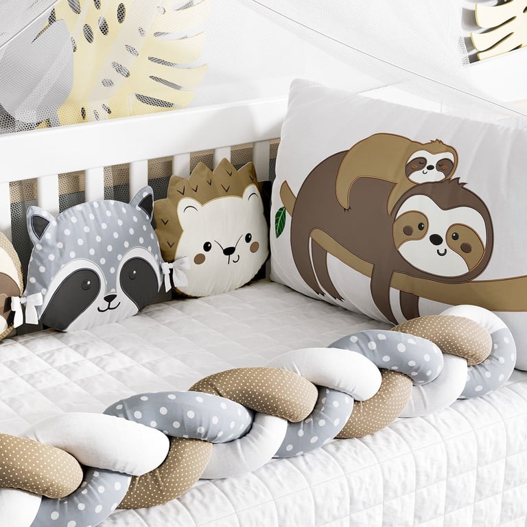 Kit Berço Amiguinhos do Bosque