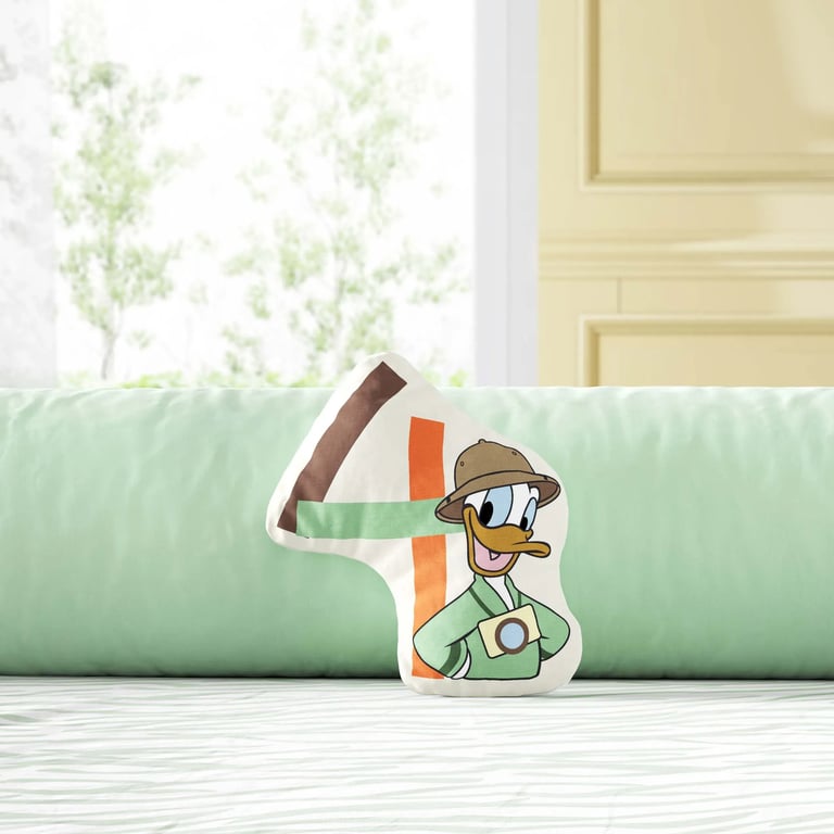 Almofada Mesversário Pato Donald Safári 4 Meses 20cm — vista alternativa