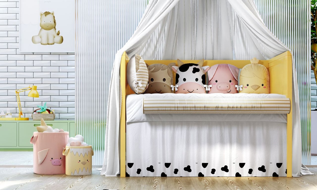 Kit Berço Fazendinha — vista alternativa