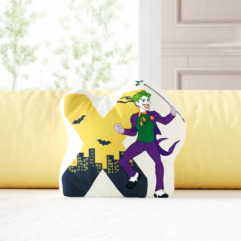 Almofadas Batman Alfabeto X