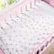Edredom de Berço Maxi Poá Rosa - imagem 3