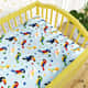 Lençol Berço com Elástico Passarada Azul - imagem 2
