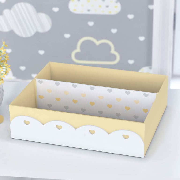 Bandeja MDF Corações