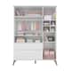 Guarda Roupa Infantil Branco 3 Portas Melinda - imagem 2