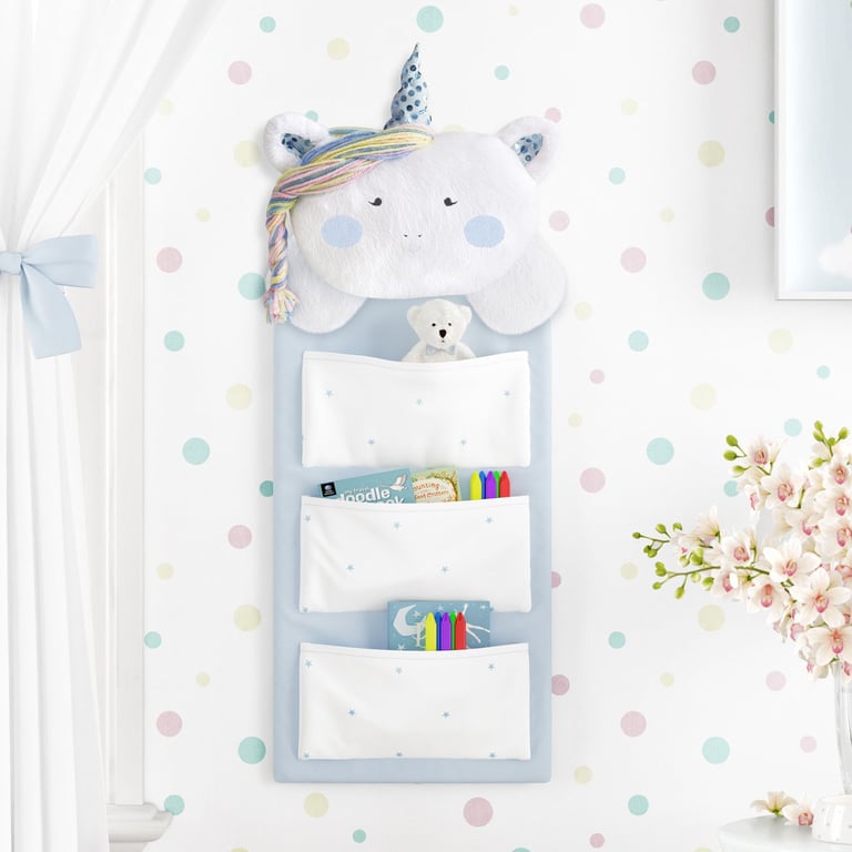 Organizador de Berço Amiguinhas Unicórnio