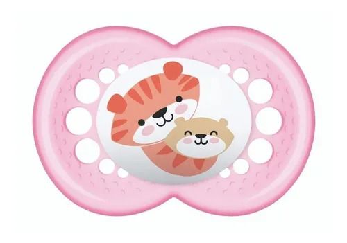 Chupeta Sayings (6M+) Dupla Rosa — vista alternativa