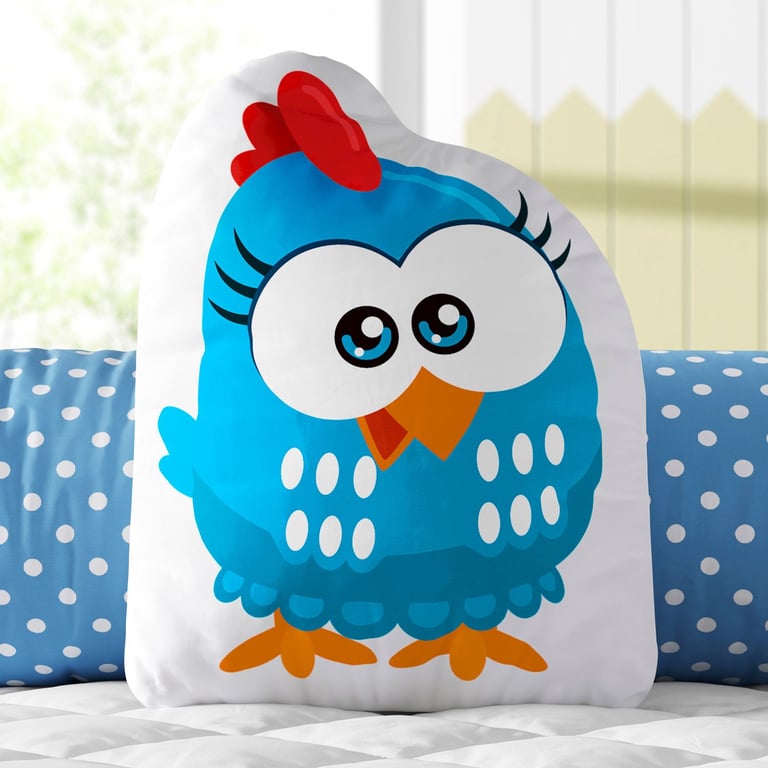 Almofada Galinha Pintadinha Mini 32cm