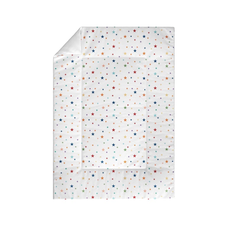 Edredom de Berço Estrelinhas Coloridas — vista alternativa