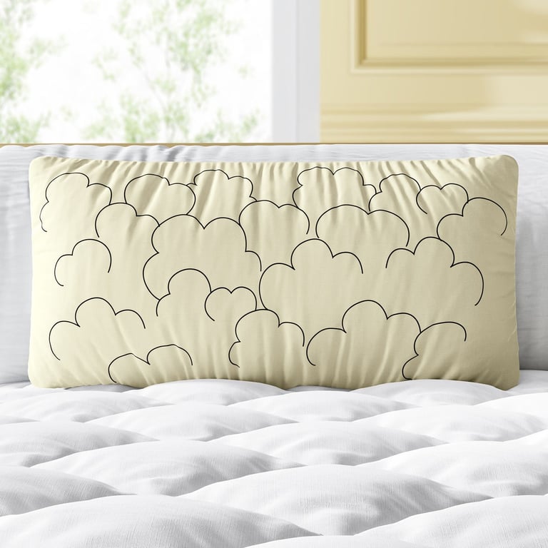 Almofada Retangular Pipoca com Manteiga 35cm