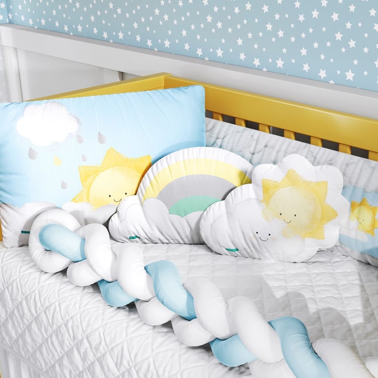 Kit Berço Trança Nuvem e Sol — vista alternativa