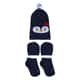 Kit Touca, Luva e Meia Pinguim Azul Marinho - imagem 1