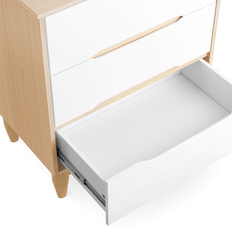 Cômoda Infantil 3 Gavetas Branco Tomi — vista alternativa