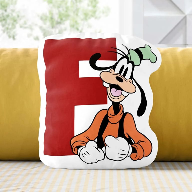 Almofadas Mickey Alfabeto F