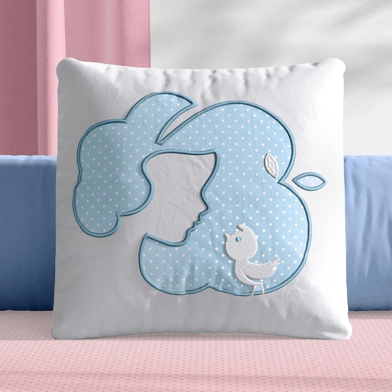 Almofada Quadrada Princesa Branca de Neve