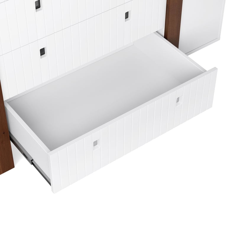 Cômoda Infantil Branco com Porta Dominó — vista alternativa