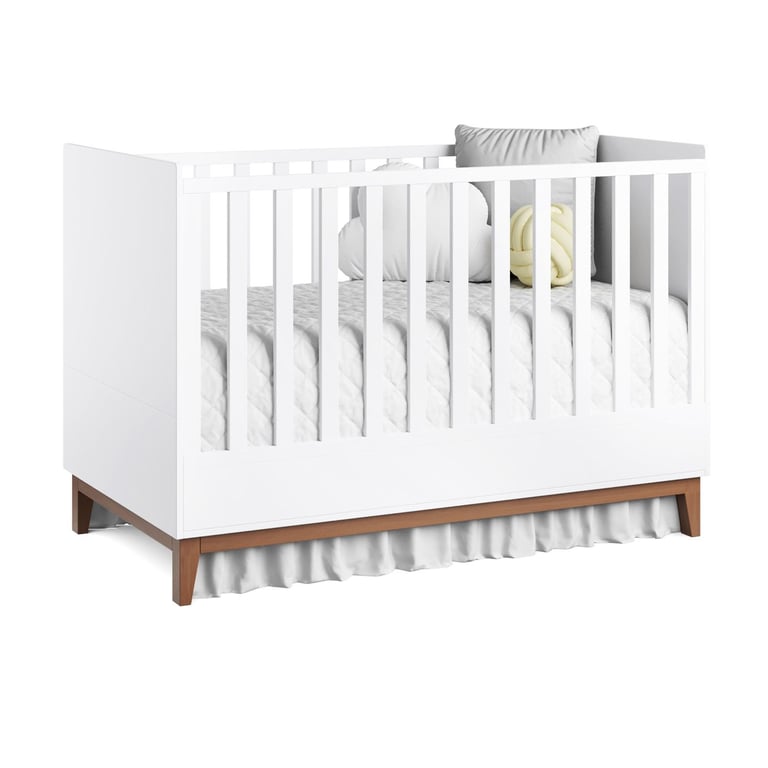 Berço Americano Branco Nordic — vista alternativa