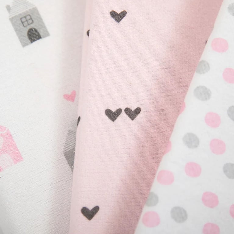 Kit Cueiro Composê Papi Casinha Coração 80x80 — vista alternativa