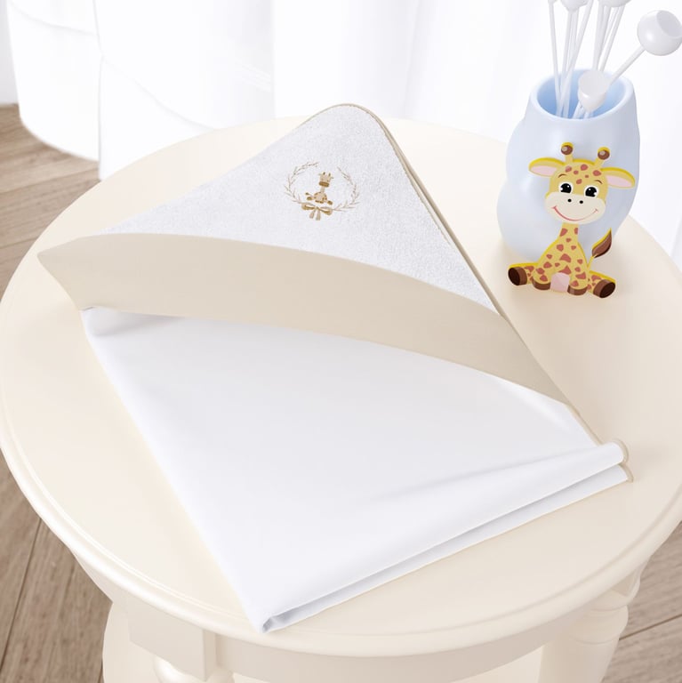 Toalha com Capuz Girafinha Clássica