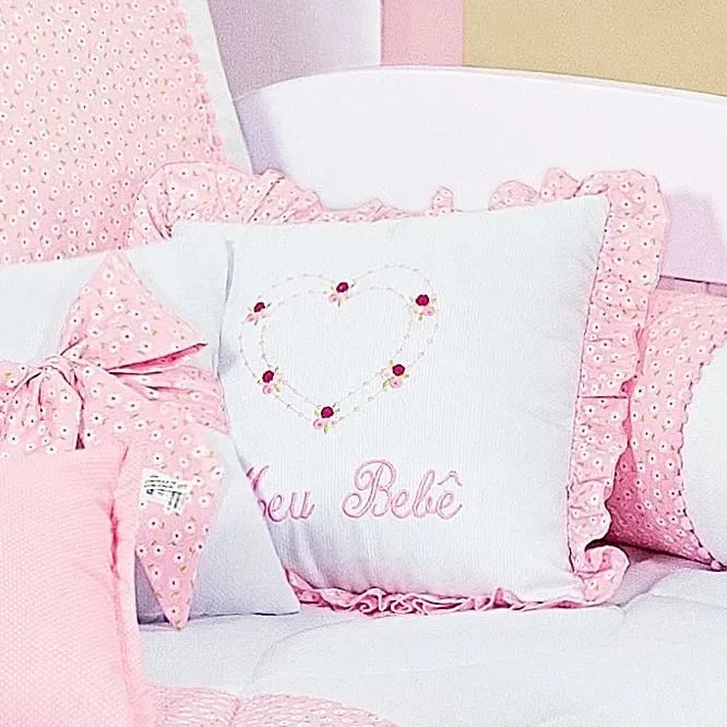 Almofada Meu Bebê Mamãe Coruja 35cm