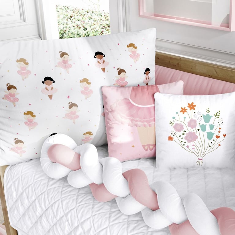 Kit Berço Trança Bailarinas Baby