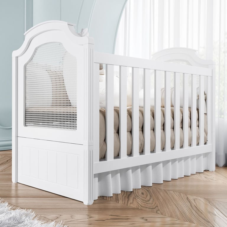 Berço Americano Branco Classic