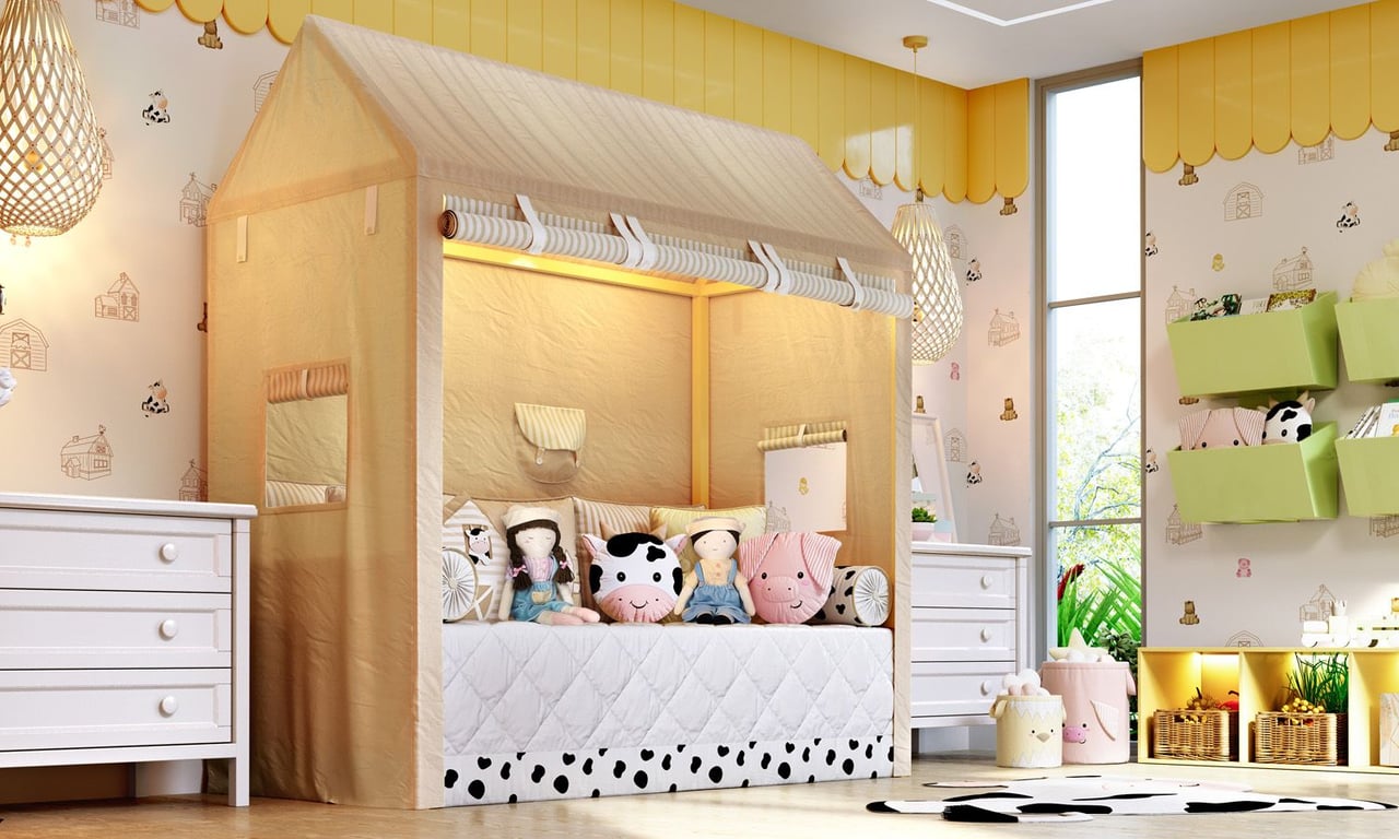 Kit Cama Babá Fazendinha — vista alternativa