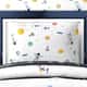 Kit Cama Infantil Solteiro Astronauta Preto e Branco - imagem 4