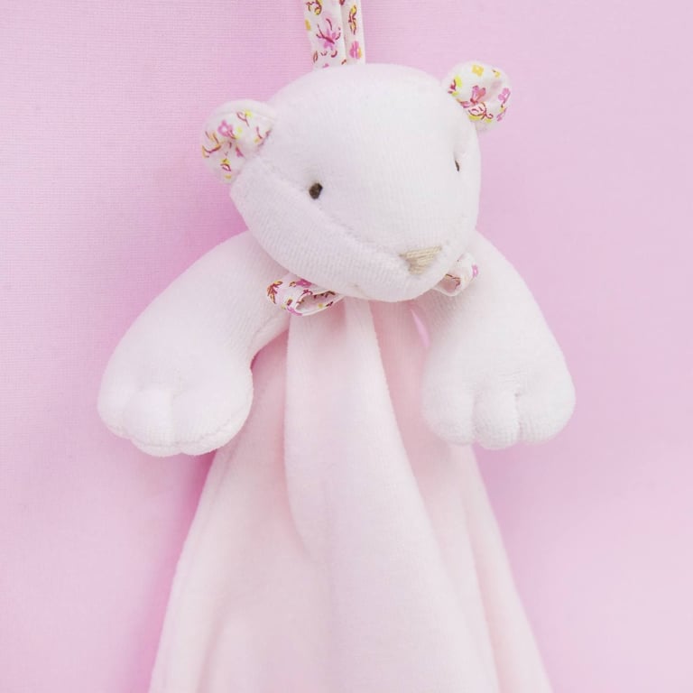 Naninha De Bebê Floral Rosa — vista alternativa