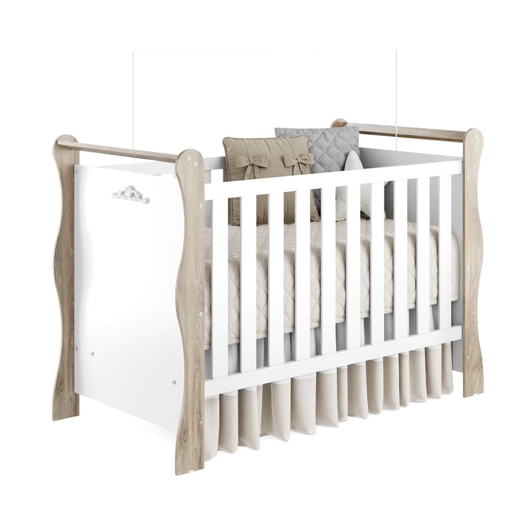 Berço Americano Branco Jolie Provençal — vista alternativa