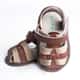 Sandália de Bebê Tiras Tricolor Marrom, Café e Bege Tam 14 - imagem 1